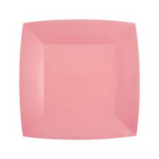 assiette rainbow 18cm rose 
