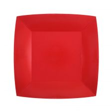 assiette rainbow 18cm rouge 