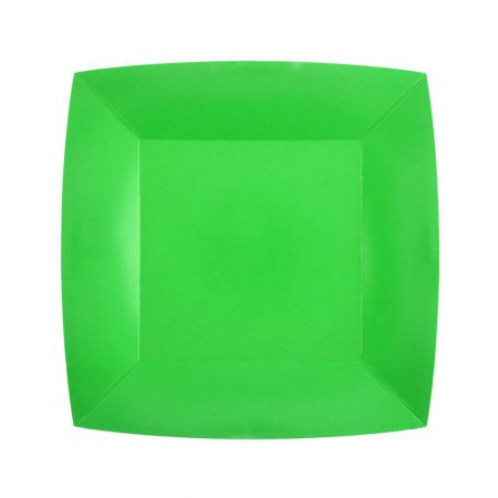 assiette rainbow 18cm vert pomme 