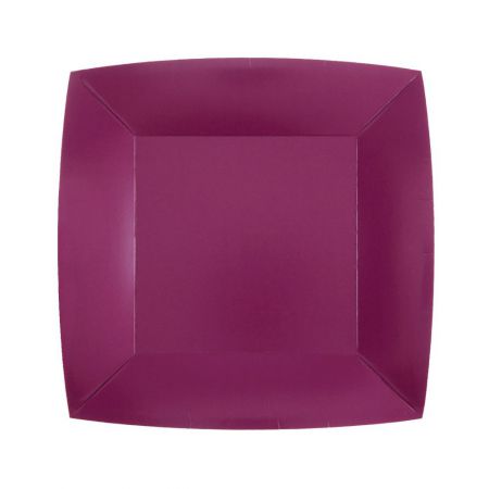 assiette rainbow 18cm aubergine 