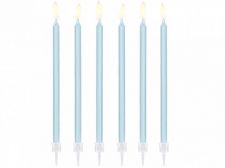 bougies anniversaire bleu 