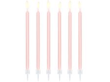 bougies anniversaire rose 