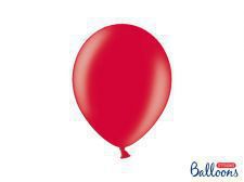 ballon rouge poppy pastel 12 cm 