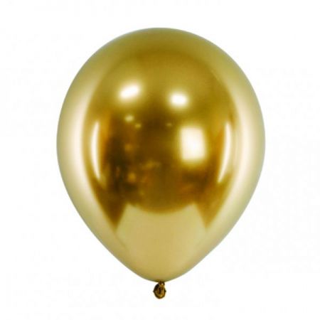 ballon glossy gold x10 
