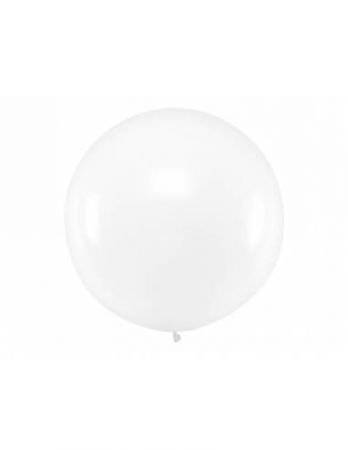 ballon rond 1m transparent 