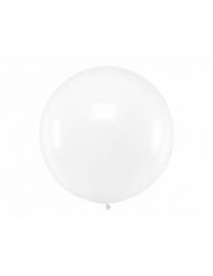 ballon rond 1m transparent 