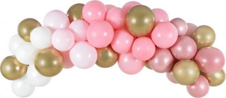 guirlande de ballons rose 200 cm 