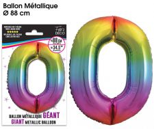 ballon geant multicolore 0 