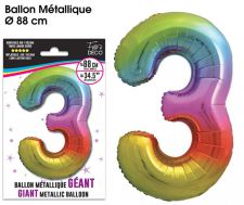 ballon geant multicolore 3 