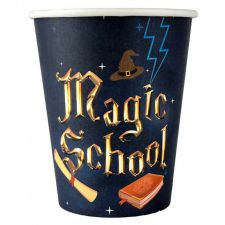 gobelets en carton magic school 