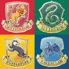 16 serviettes 33 x 33 cm harry potter 