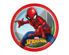 assiette spiderman crime fight 