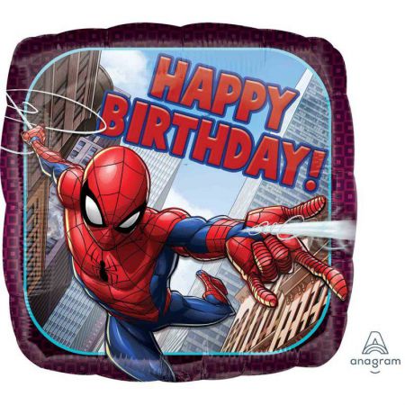 ballon alu spiderman crime fight 