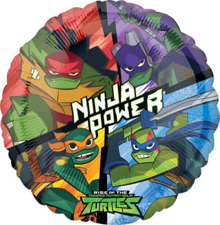 ballon alu tortue ninja 