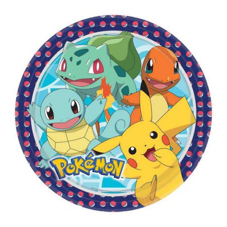 assiette pokemon 23cm 