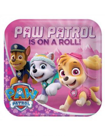 assiette paw patrol 