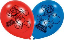 6 ballons super mario 