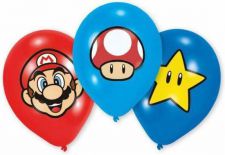 ballons super mario imprimes couleurs 