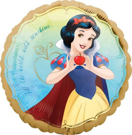 ballon alu blanche neige 