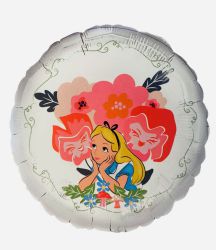 ballon alu alice wonderland 