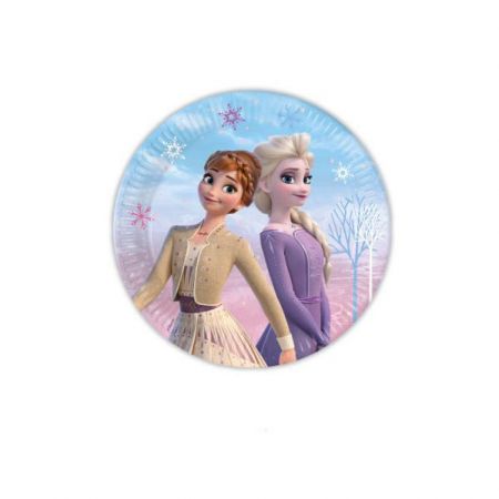 assiette reine des neiges 