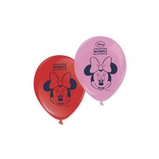 ballon minnie rose et rouge 