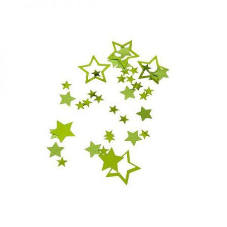 confettis vert etoile 18gr anniversaire communion mariage fete feudartifice cotillons 