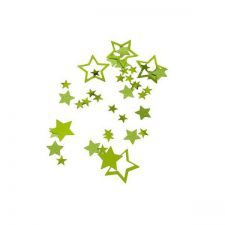 confettis vert etoile 18gr anniversaire communion mariage fete feudartifice cotillons