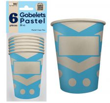 gobelet pastel bleu 25cl 