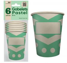 gobelet pastel vert 25cl 