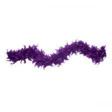 boa plume aubergine 150 m anniversaire communion mariage fete feudartifice cotillons