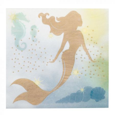 serviettes papier sirene 