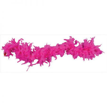 boa plume fuschia 150 m anniversaire communion mariage fete feudartifice cotillons 