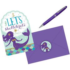 invitation mermaid wishes 