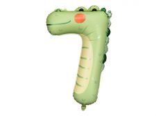 ballon numero 7 crocodille 