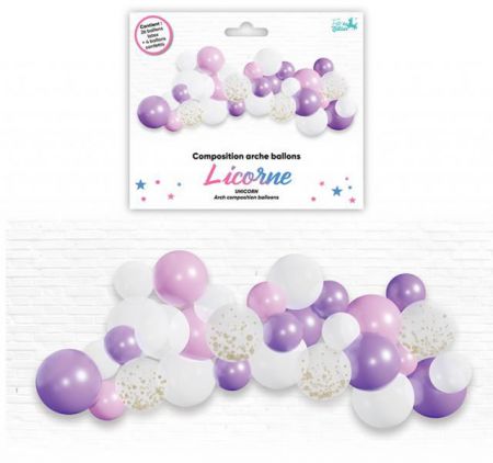 arche de ballons licorne 