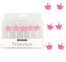 bougies pics princesse 