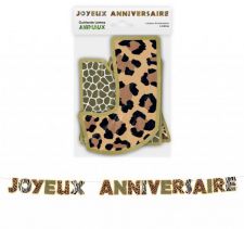 guirlande lettre animaux jungle 