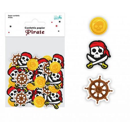 sachet confettis anniversaire fete pirate 