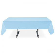 nappe bleu intissee rectangle 15x3m anniversaire communion mariage fete feudartifice cotillons