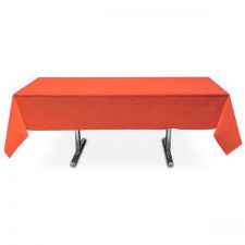 nappe rouge intissee rectangle 15x3m anniversaire communion mariage fete feudartifice cotillons