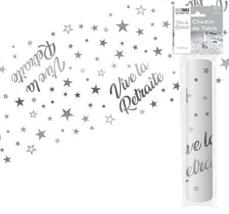 chemin de table argent retraite 