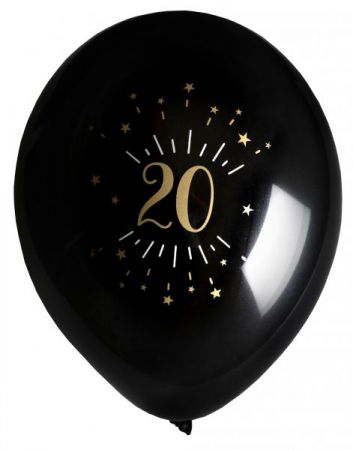 ballon age etincelant or 20 anniversaire 