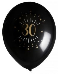 ballon age etincelant or 30 anniversaire 