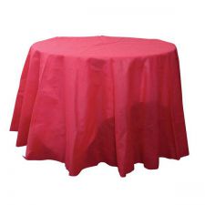 nappe ronde fuschia non tisse diametre240m anniversaire communion mariage fete feudartifice cotillons 