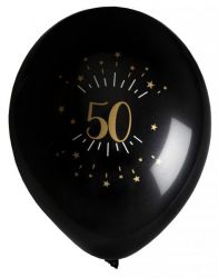 ballon age etincelant or 50 anniversaire 