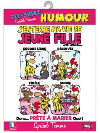 tee shirt humour evjf 