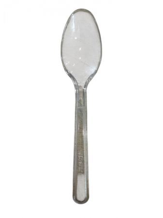 cuillere plastique 14cm reutilisable dessert 