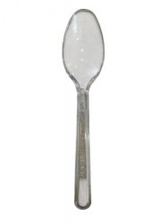 cuillere plastique 14cm reutilisable dessert 