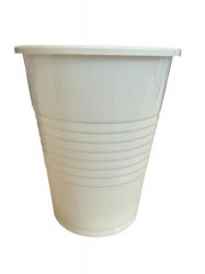 gobelet a eau blanc 220ml reutilisable 